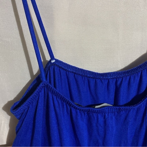 💙 PrettyLittleThing classic Royal blue strappy jumper size small - Picture 5 of 9